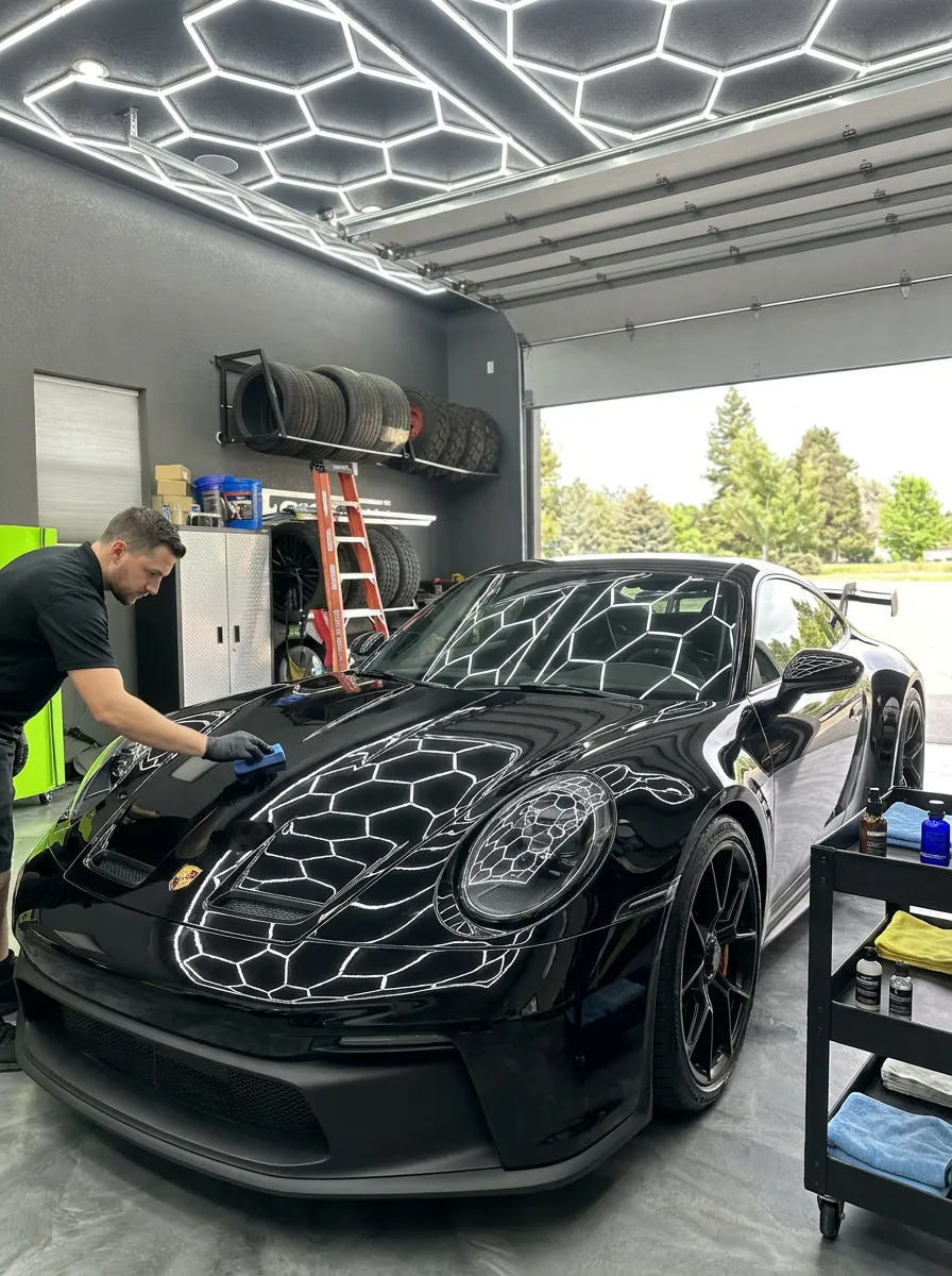 Precision Tintz custom appearance work on a customer car in the Denver metro